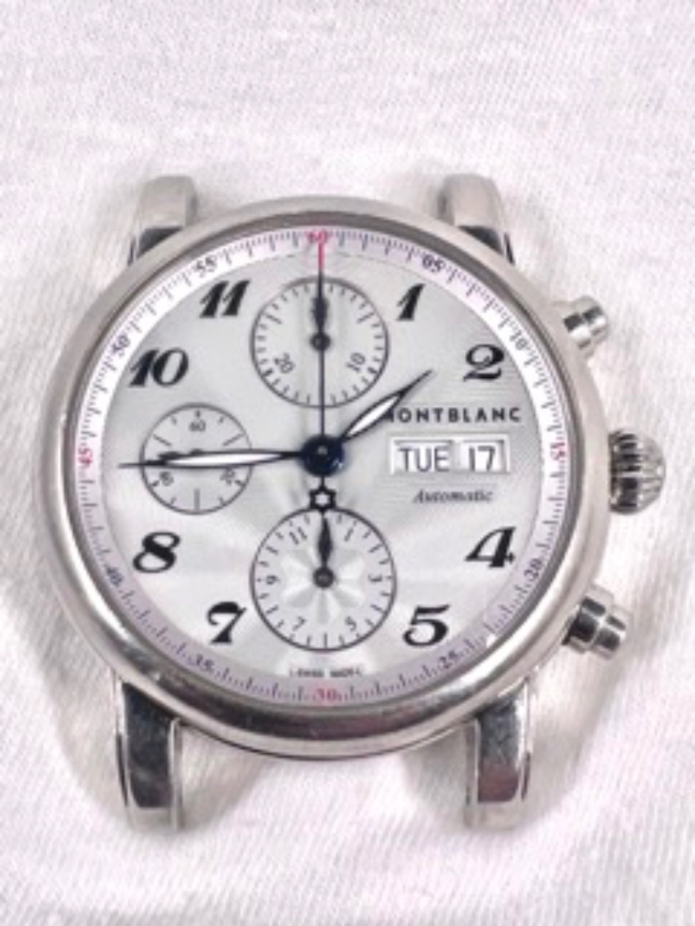 Montblanc Meisterstuck 7201 Automatic Chronograph 4810-502 Movement (ETA 7753)